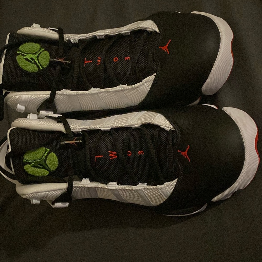 Jordan 6 rings for $100 no crees one time wear no box great pickup